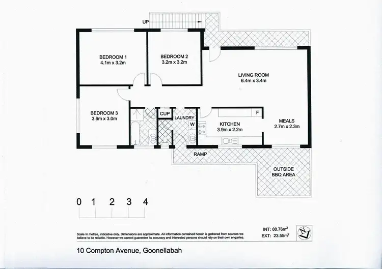 Floorplan of Homely house listing, 10 Compton Avenue, Goonellabah NSW 2480