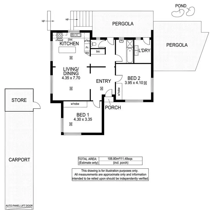 Floorplan of Homely house listing, 22 Tennant Street, Torrens Park SA 5062