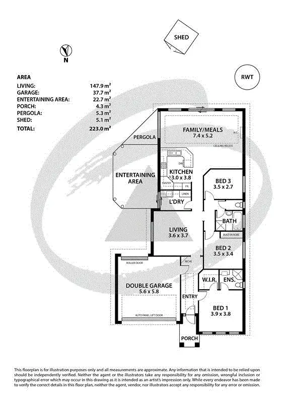 Floorplan of Homely house listing, 15 Finlayson Street, Mount Barker SA 5251