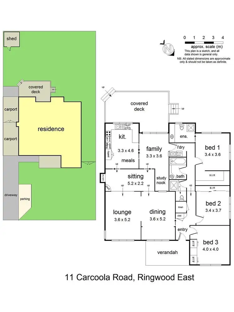 Floorplan of Homely house listing, 11 Carcoola Road, Ringwood East VIC 3135