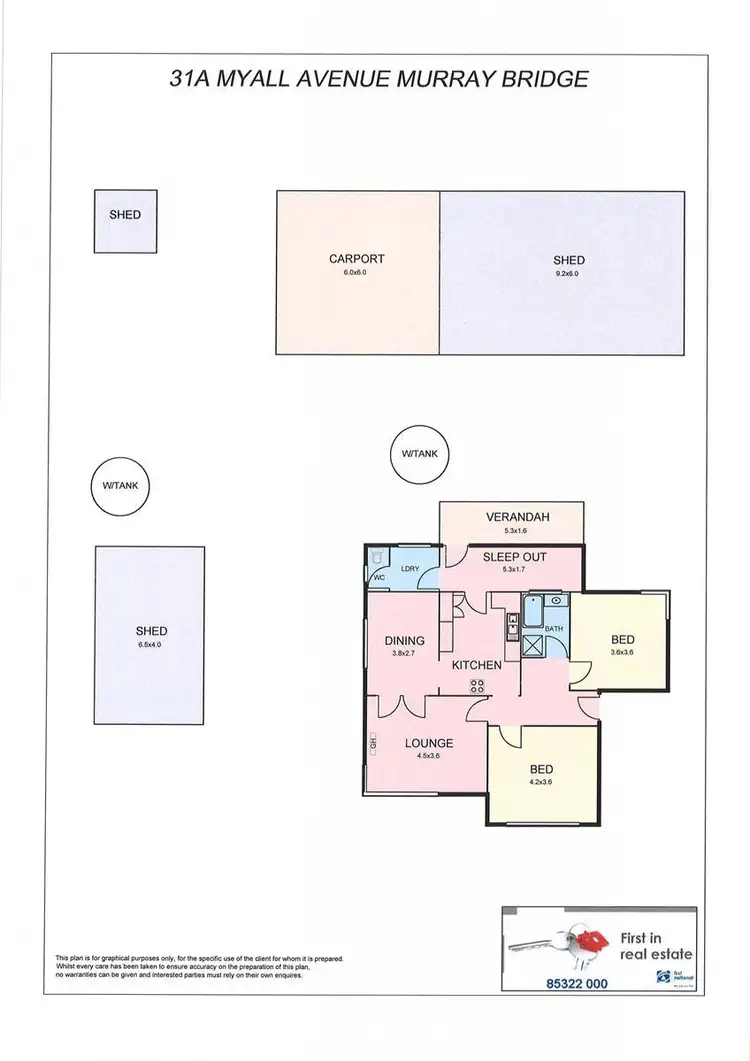Floorplan of Homely house listing, 31A Myall Avenue, Murray Bridge SA 5253