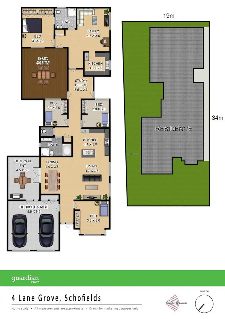 Floorplan of Homely house listing, 4 Lane Grove, Schofields NSW 2762