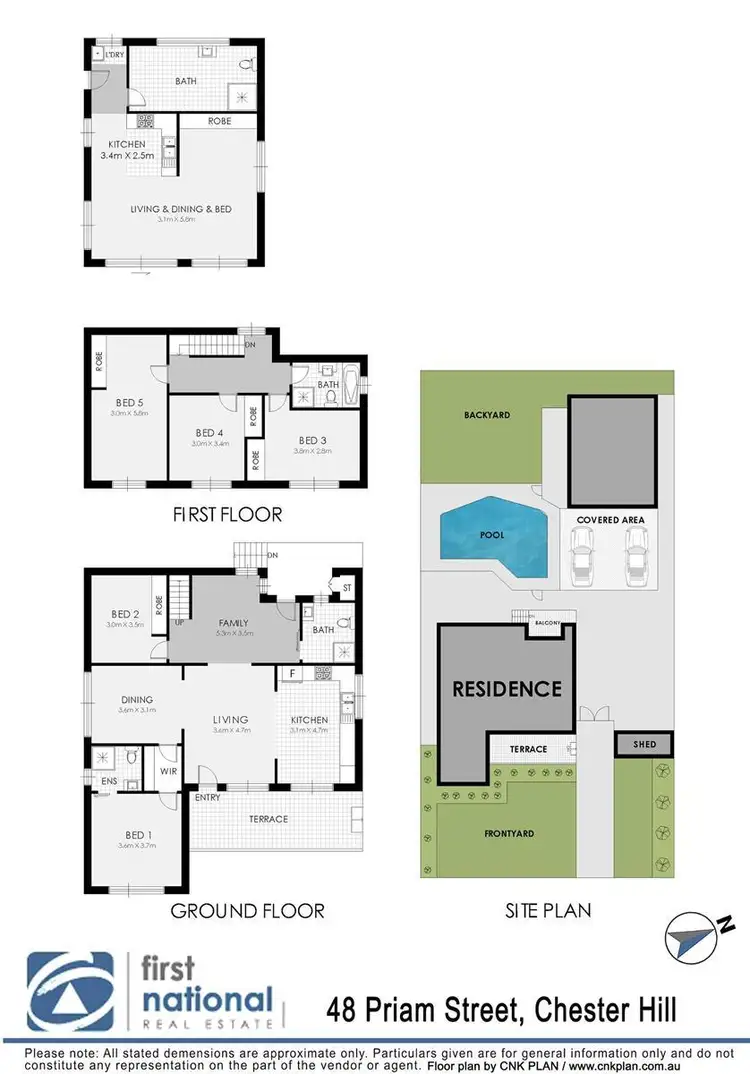 Floorplan of Homely house listing, 48 Priam Street, Chester Hill NSW 2162