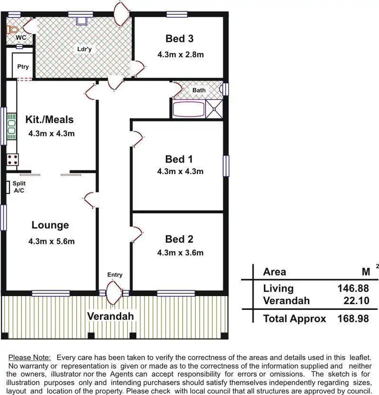 Floorplan of Homely house listing, 80-82 Park Terrace, Salisbury SA 5108