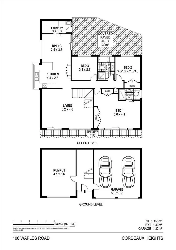 Floorplan of Homely house listing, 106 Waples Road, Cordeaux Heights NSW 2526