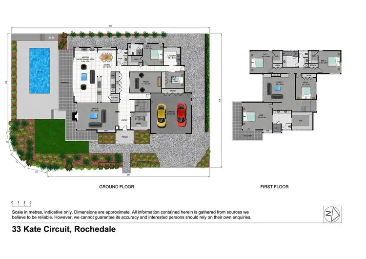Floorplan of Homely house listing, 33 Kate Circuit, Rochedale QLD 4123