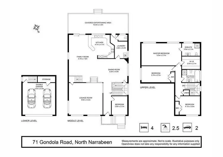 Floorplan of Homely house listing, 71 Gondola Road, North Narrabeen NSW 2101