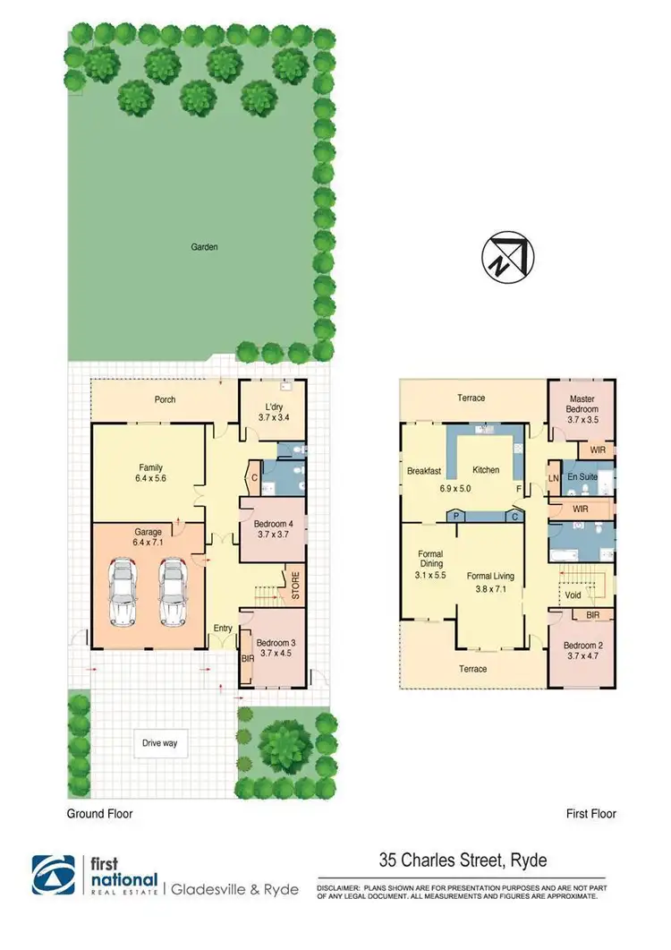 Floorplan of Homely house listing, 35 Charles Street, Ryde NSW 2112