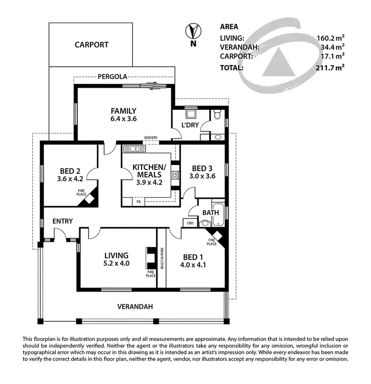 Floorplan of Homely house listing, 12 Grove Avenue, Forestville SA 5035