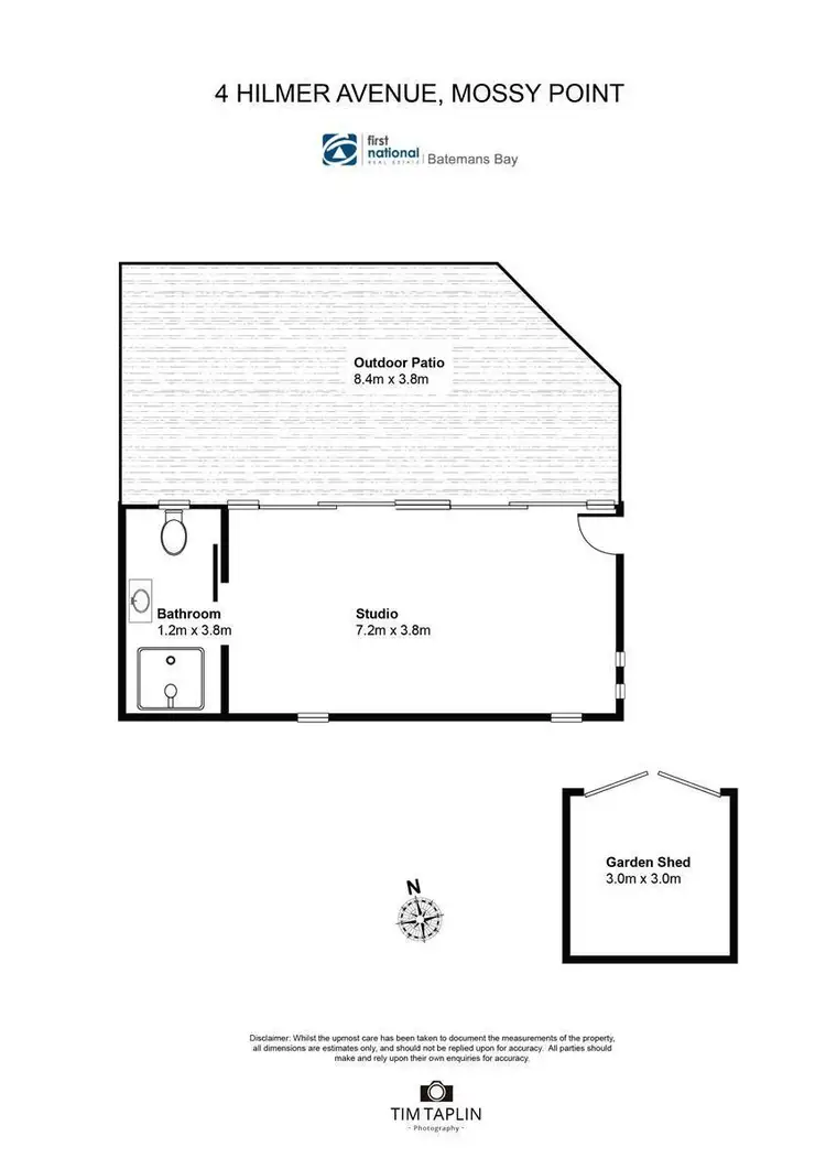 Floorplan of Homely house listing, 4 Hilmer Avenue, Mossy Point NSW 2537