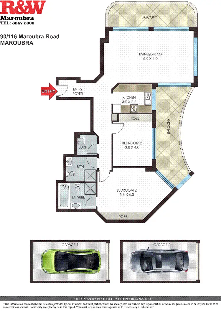 Floorplan of Homely apartment listing, 90/116 Maroubra Road, Maroubra NSW 2035