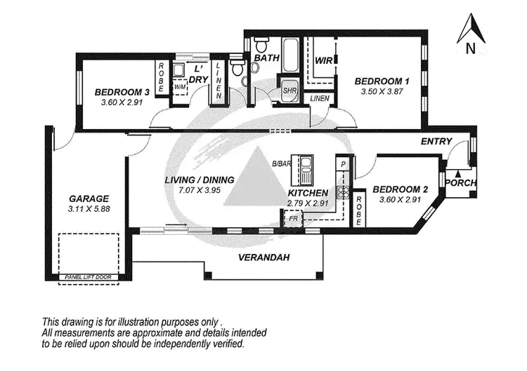 Floorplan of Homely house listing, 7/21 Weld Crescent, Mount Barker SA 5251