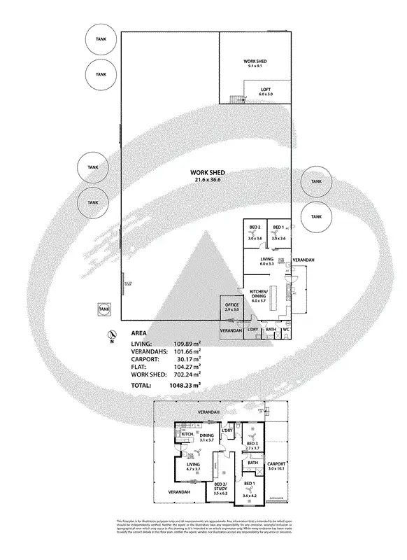 Floorplan of Homely house listing, 27 Angas Plains Road, Belvidere SA 5255