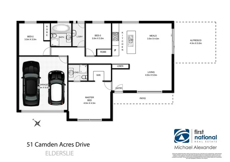 Floorplan of Homely house listing, 51 Camden Acres Drive, Elderslie NSW 2570