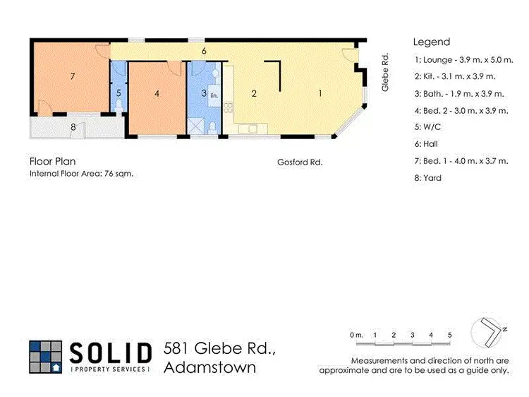 Floorplan of Homely townhouse listing, 581 Glebe Road, Adamstown NSW 2289