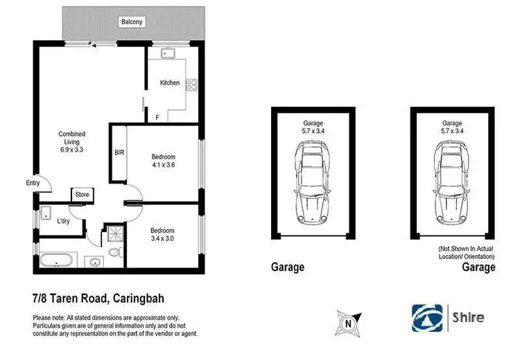 Floorplan of Homely apartment listing, 7/8 Taren Road, Caringbah NSW 2229