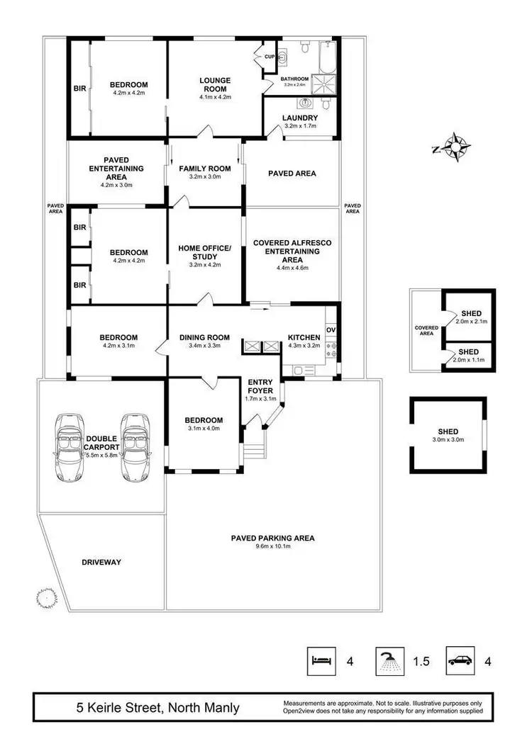 Floorplan of Homely house listing, 5 Keirle Street, North Manly NSW 2100
