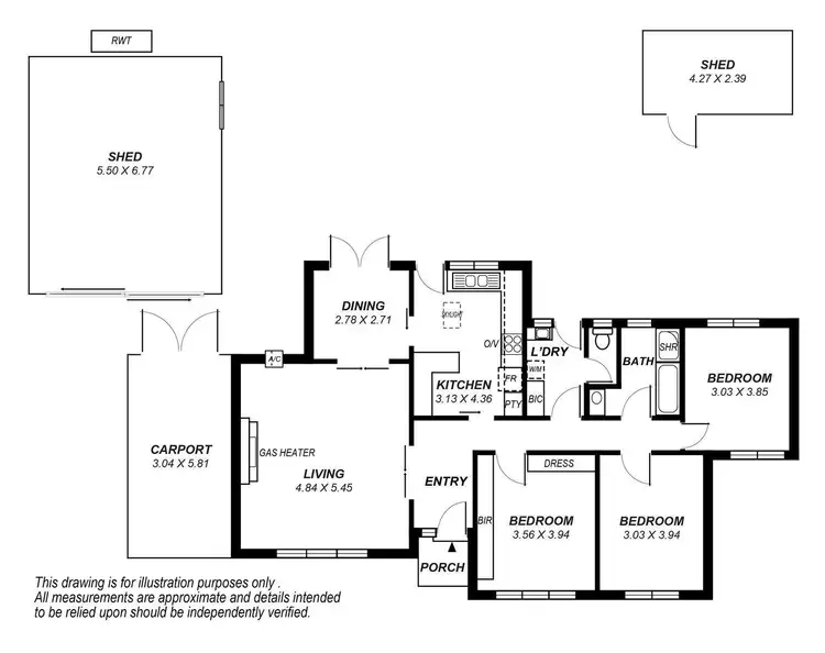 Floorplan of Homely house listing, 29 Eden Avenue, Bellevue Heights SA 5050