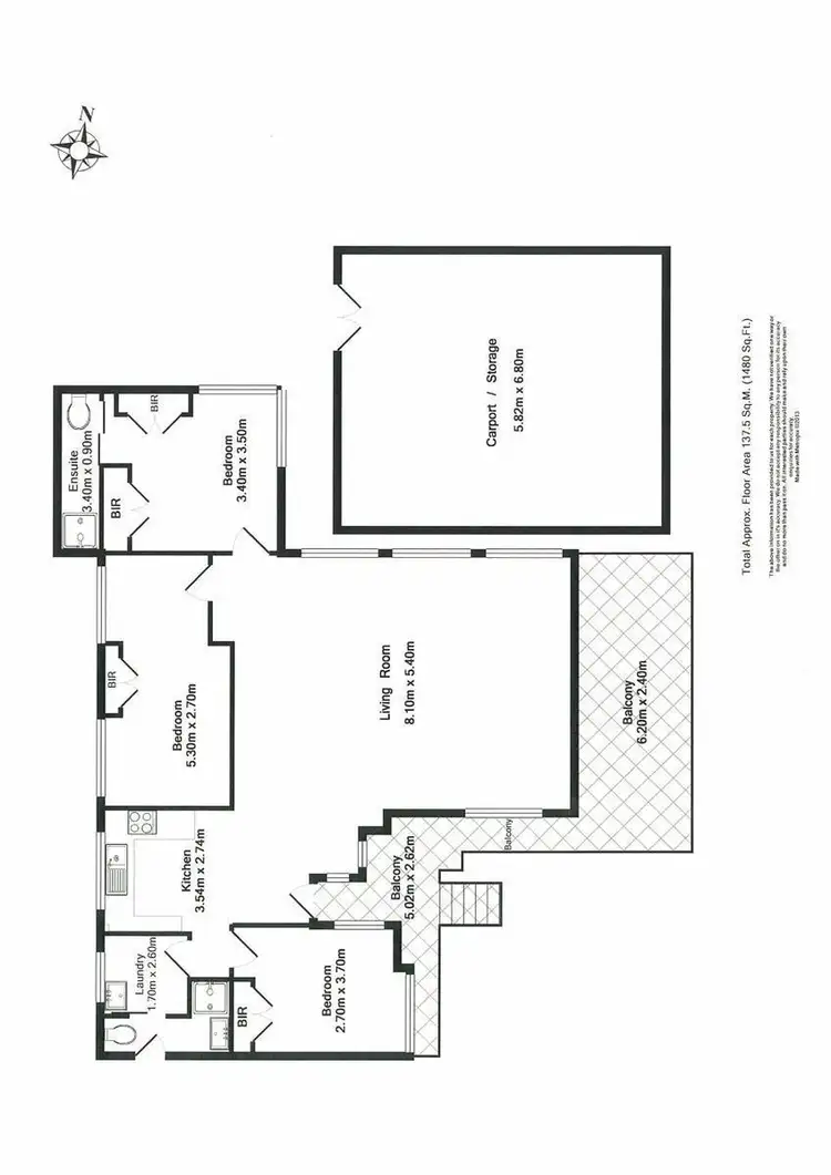 Floorplan of Homely house listing, 28 Burrawang Crescent, Sunshine Bay NSW 2536
