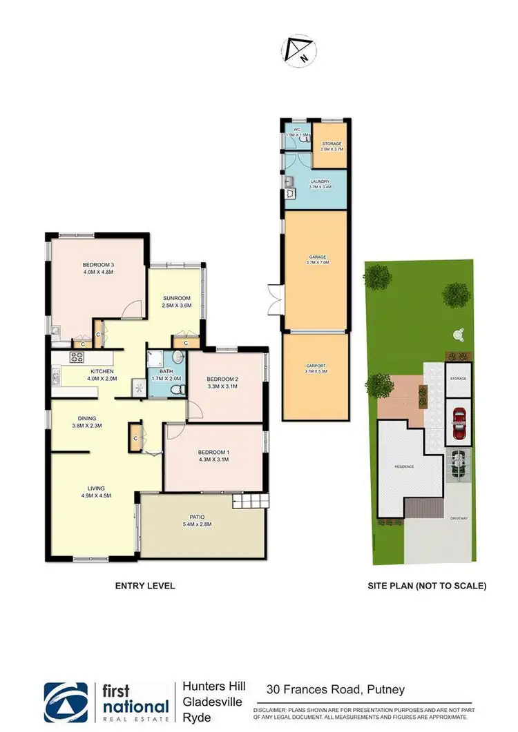 Floorplan of Homely house listing, 30 Frances Road, Putney NSW 2112
