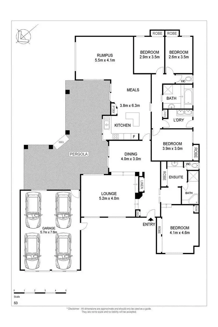 Floorplan of Homely house listing, Address available on request