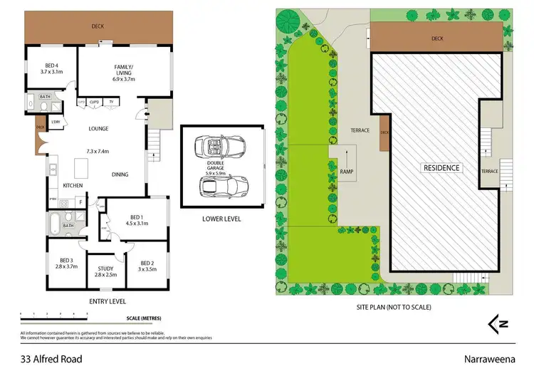 Floorplan of Homely house listing, 33 Alfred Road, Narraweena NSW 2099