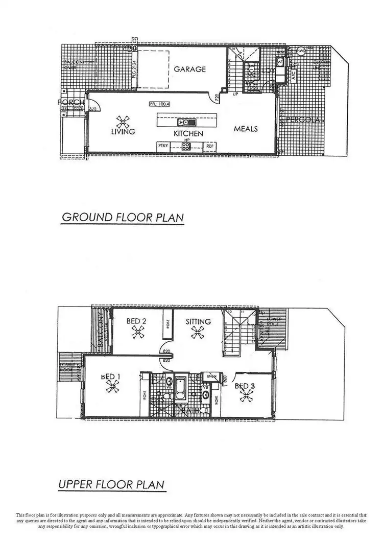 Floorplan of Homely townhouse listing, 30 Coventry Street, Mawson Lakes SA 5095