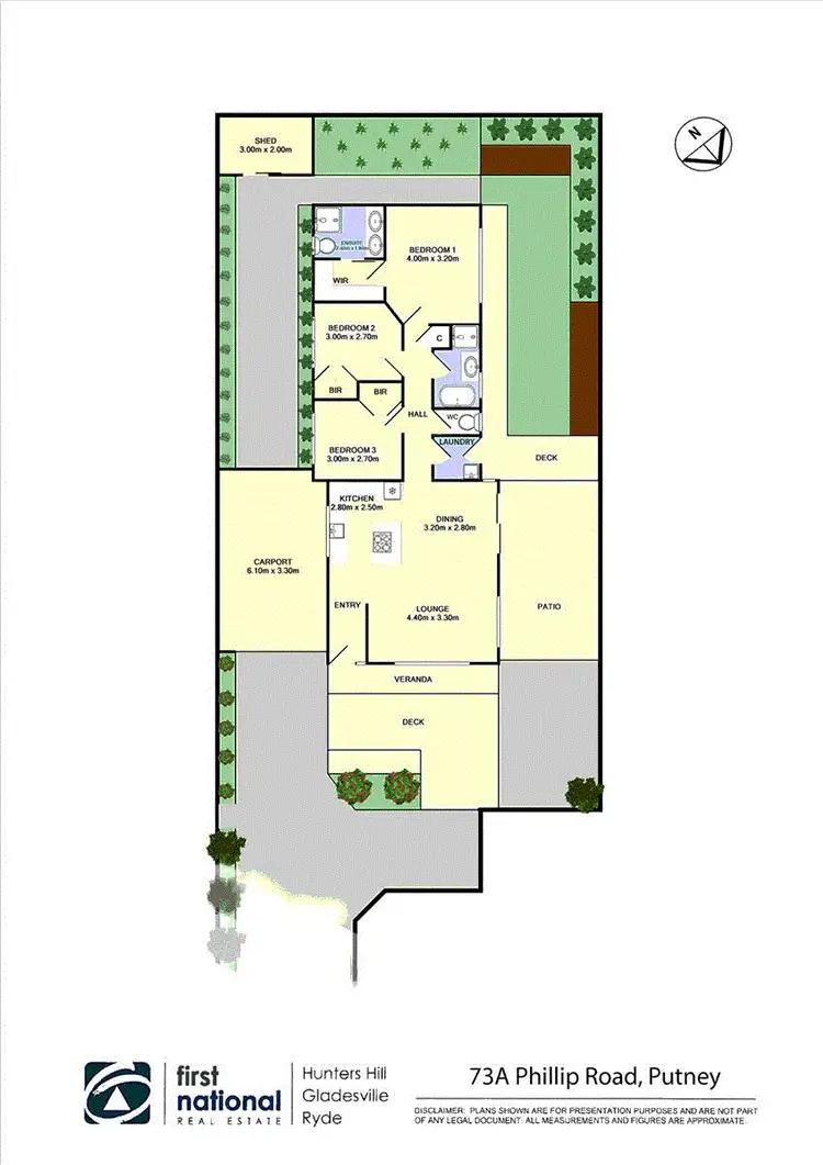 Floorplan of Homely house listing, 73A Phillip Road, Putney NSW 2112