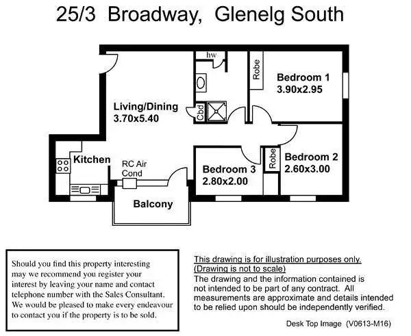 Floorplan of Homely apartment listing, 25/3 Broadway, Glenelg South SA 5045