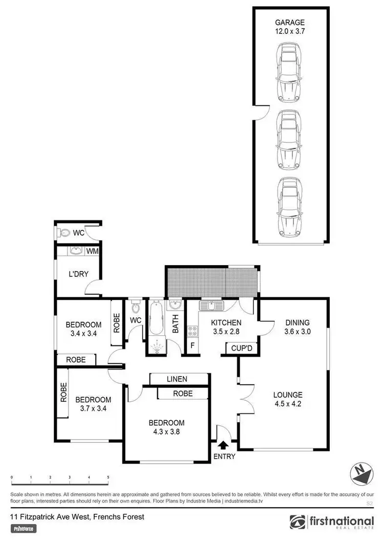 Floorplan of Homely house listing, 11 Fitzpatrick Avenue West, Frenchs Forest NSW 2086