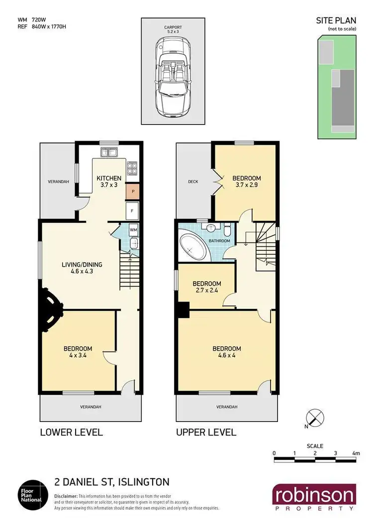 Floorplan of Homely house listing, 2 Daniel Street, Islington NSW 2296