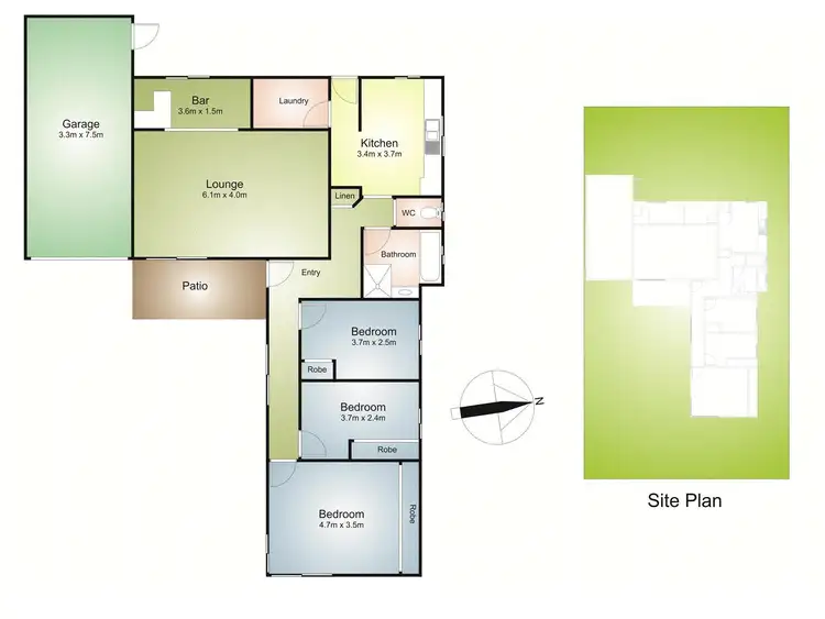 Floorplan of Homely house listing, Address available on request
