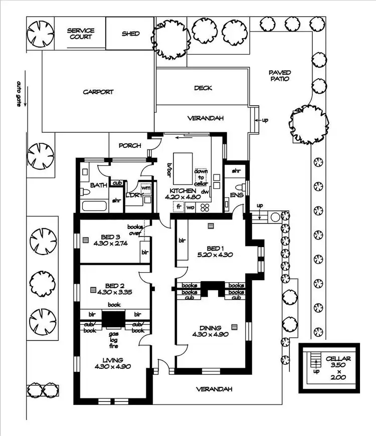 Floorplan of Homely house listing, 21 St Andrews Street, Walkerville SA 5081
