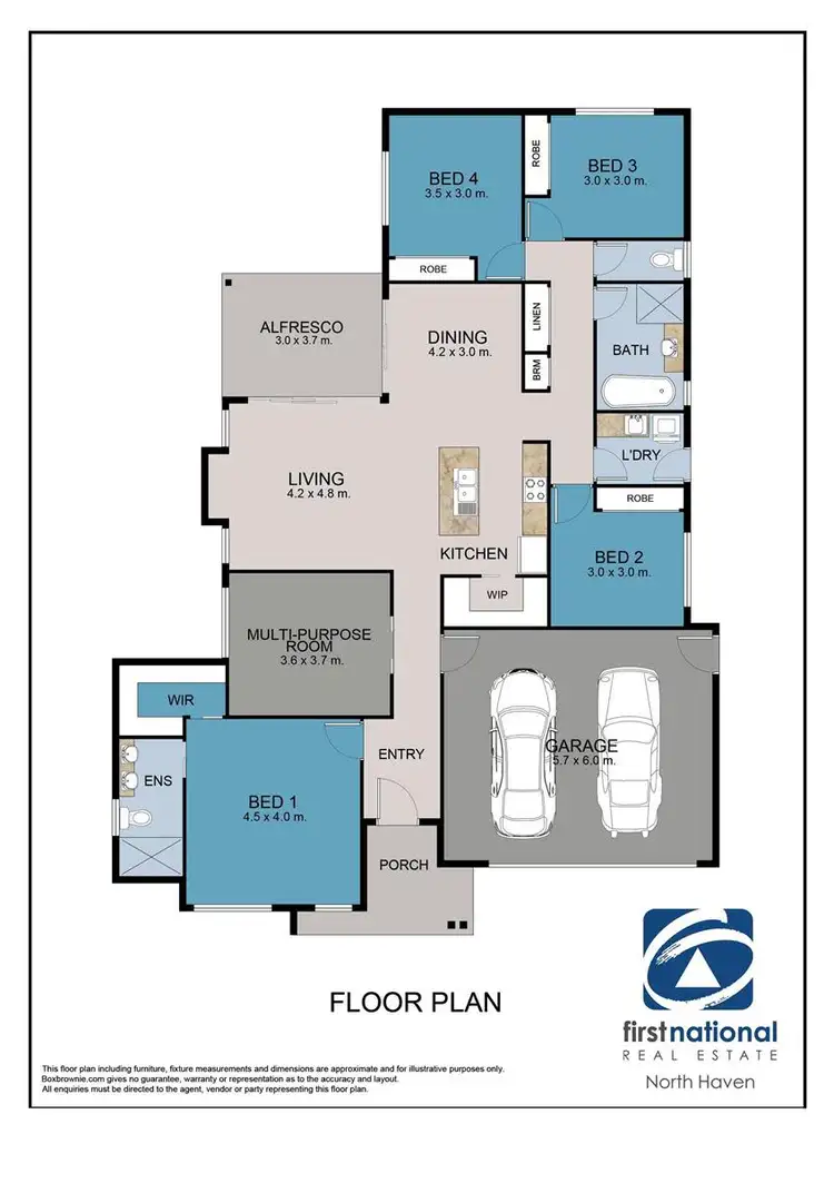 Floorplan of Homely house listing, 13 Seaside Drive, Lake Cathie NSW 2445