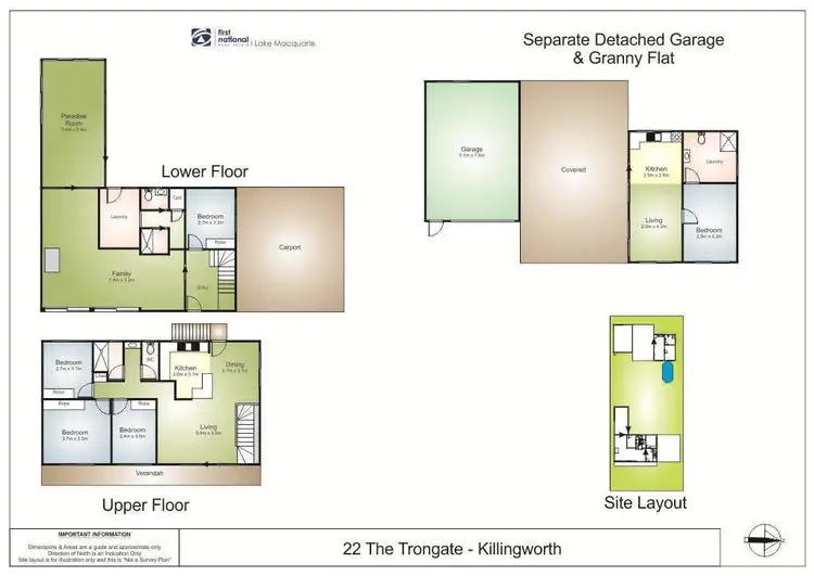 Floorplan of Homely house listing, 22 The Trongate, Killingworth NSW 2278