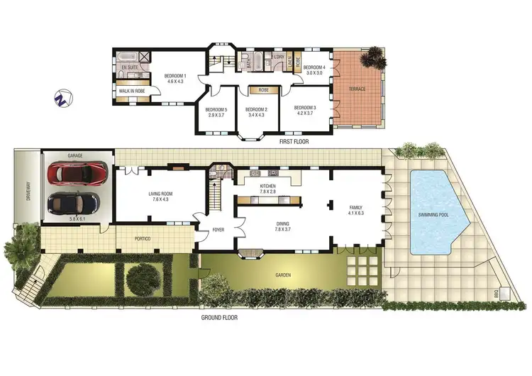 Floorplan of Homely house listing, 10 Marathon Mews, Double Bay NSW 2028