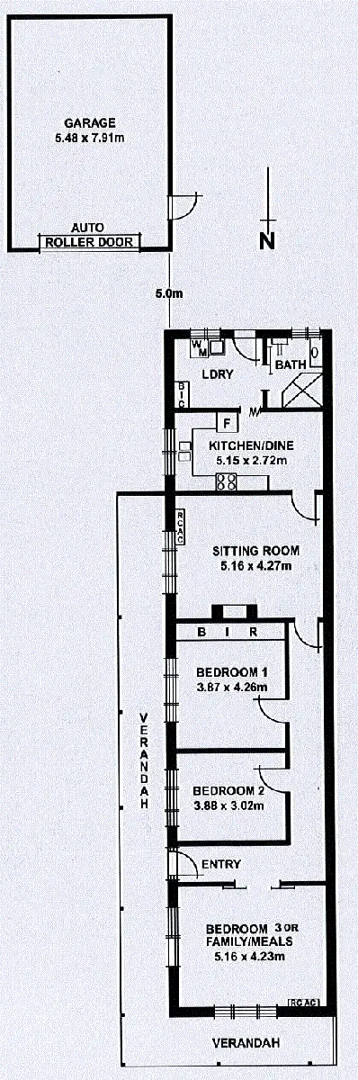 Floorplan of Homely house listing, 139 Edward Street, Melrose Park SA 5039