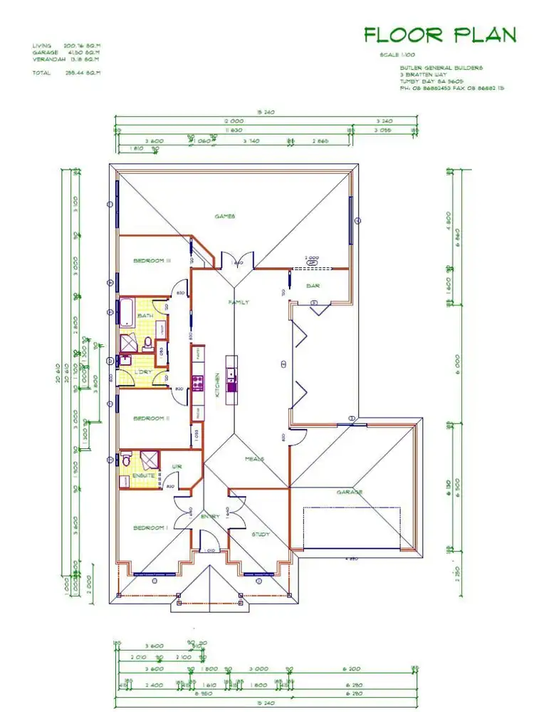 Floorplan of Homely house listing, 40 Lawrie Street, Tumby Bay SA 5605