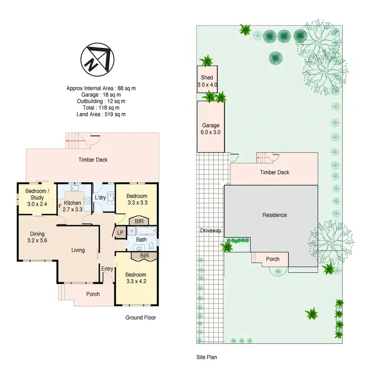 Floorplan of Homely house listing, 38 Woodbine Crescent, Ryde NSW 2112