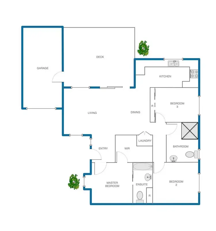Floorplan of Homely unit listing, 3/3 Jolly Street, Dandenong VIC 3175