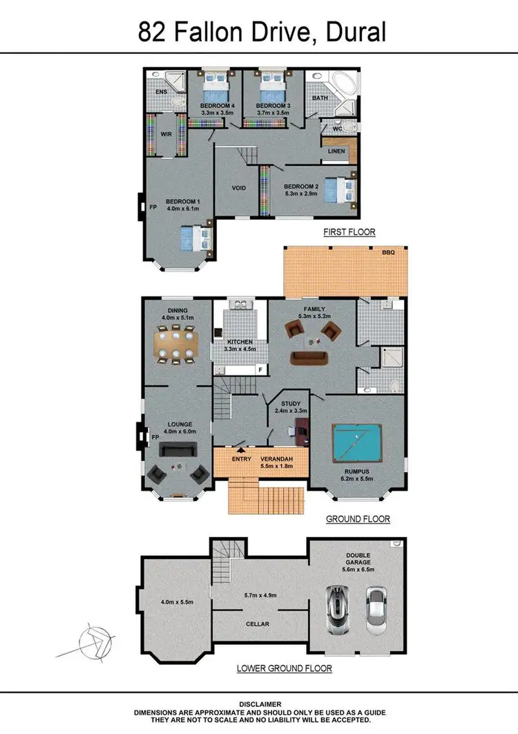 Floorplan of Homely house listing, Address available on request