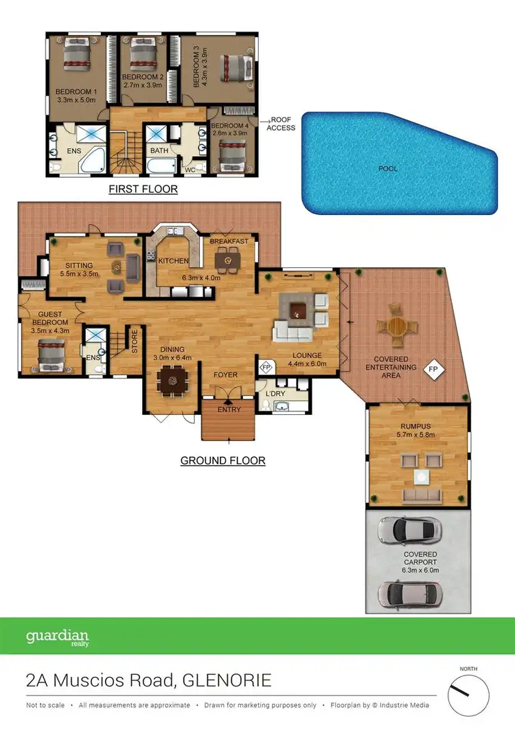 Floorplan of Homely house listing, 2a Muscios Road, Glenorie NSW 2157
