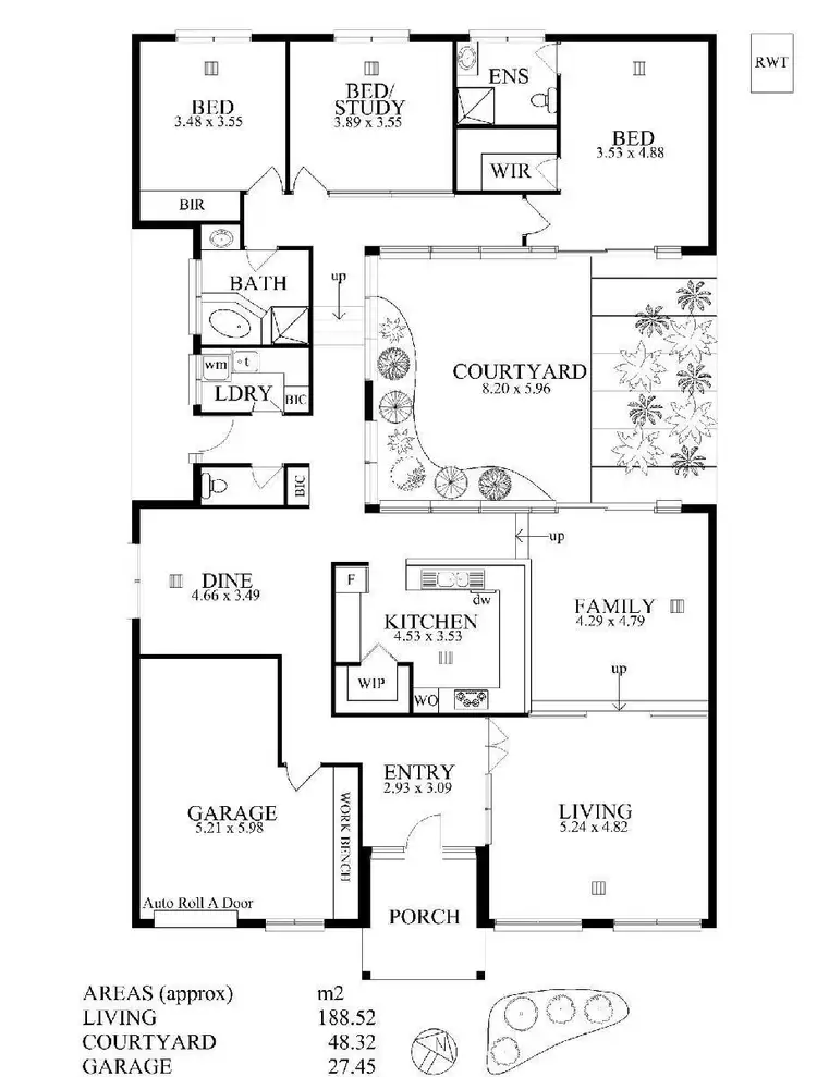 Floorplan of Homely house listing, 53C Myall Avenue, Kensington Gardens SA 5068