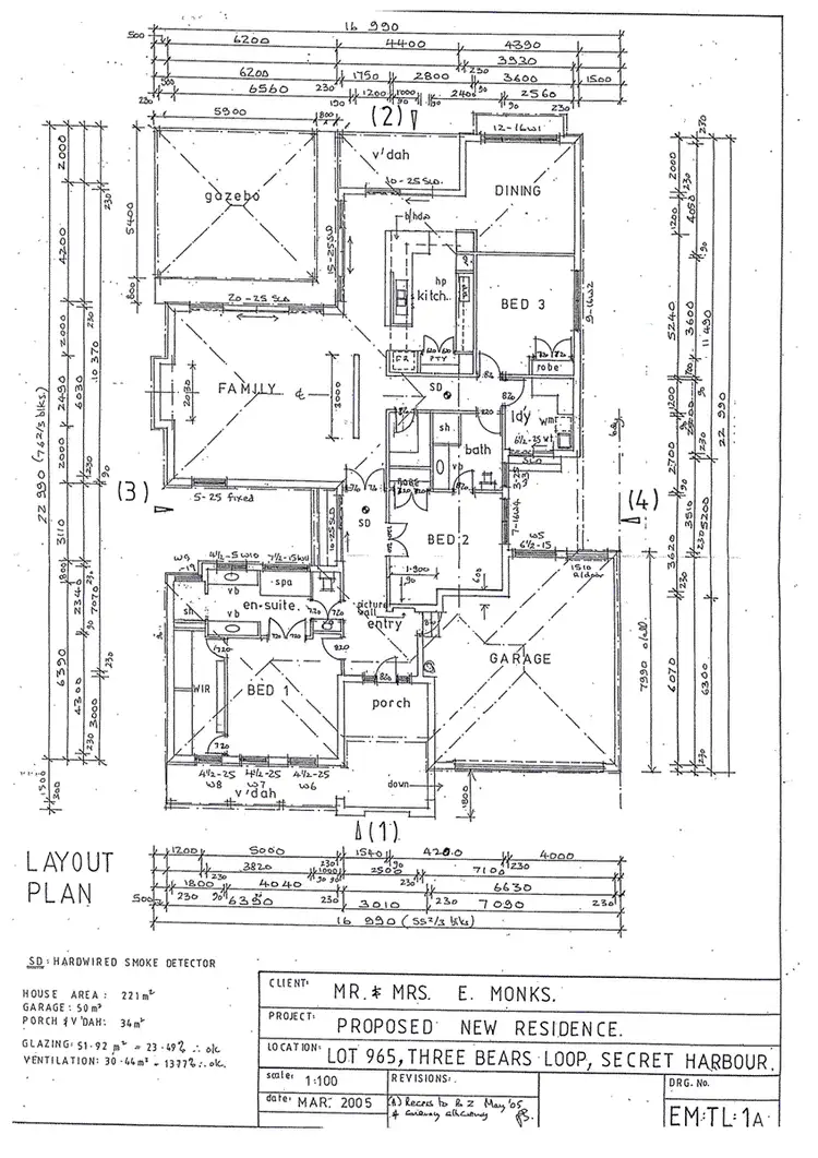 Floorplan of Homely house listing, 17 Three Bears Loop, Secret Harbour WA 6173