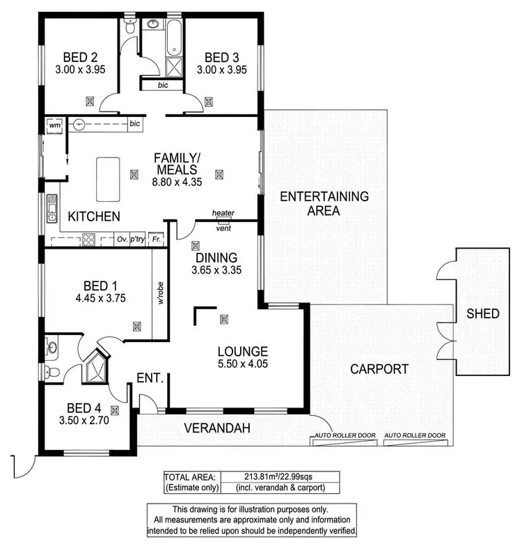 Floorplan of Homely house listing, 20 Great Eastern Avenue, Sheidow Park SA 5158