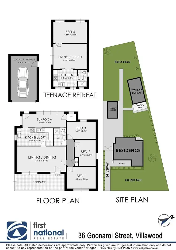 Floorplan of Homely house listing, 36 Goonaroi Street, Villawood NSW 2163