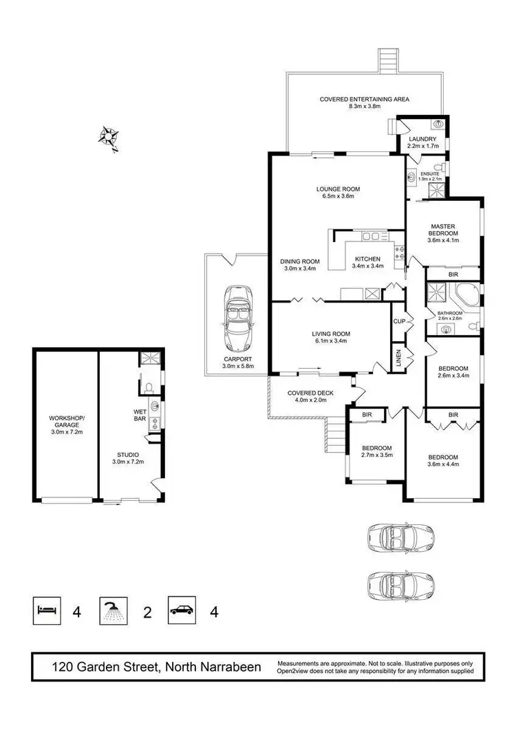 Floorplan of Homely house listing, 120 Garden Street, North Narrabeen NSW 2101
