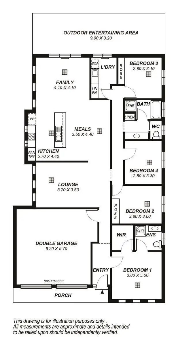 Floorplan of Homely house listing, 2 Toby Court, Hallett Cove SA 5158