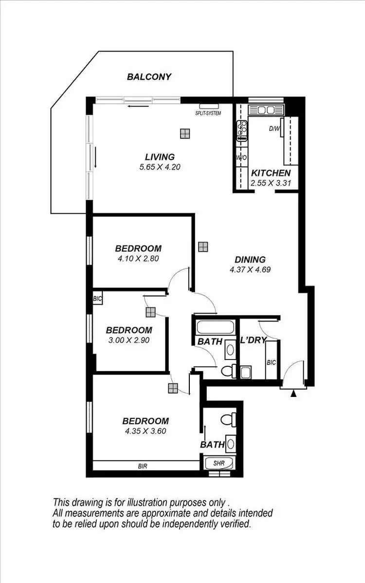 Floorplan of Homely apartment listing, 10A/14 North Esplanade, Glenelg North SA 5045