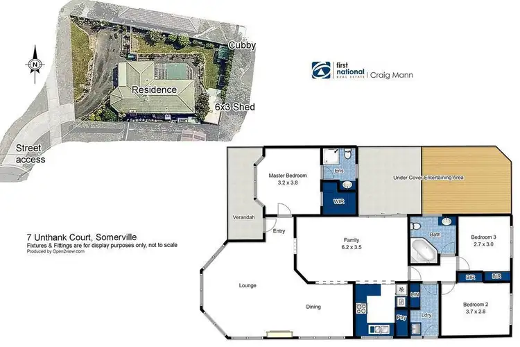 Floorplan of Homely house listing, 7 Unthank Court, Somerville VIC 3912